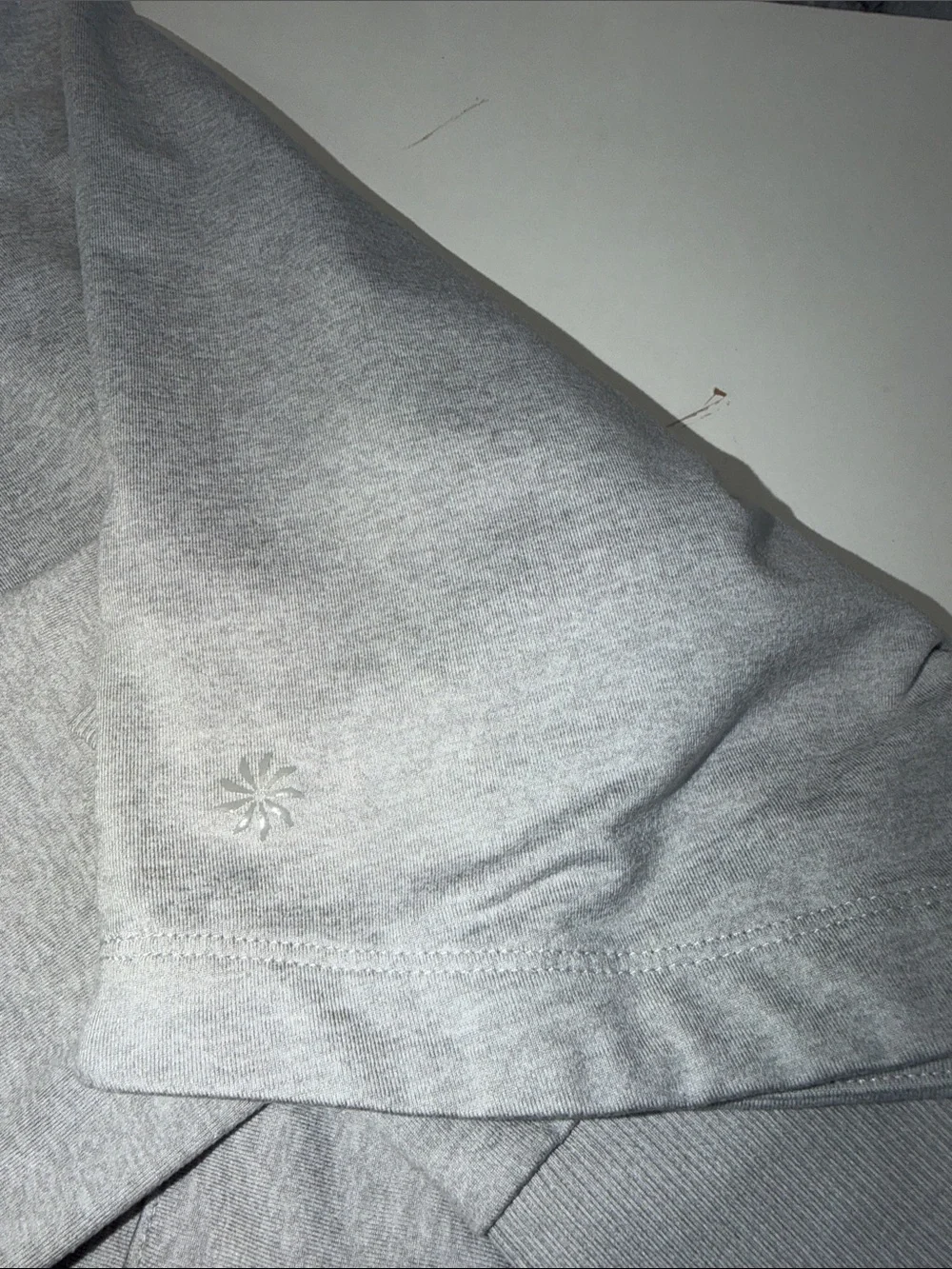Athleta Girl Light Gray Hooded Pullover